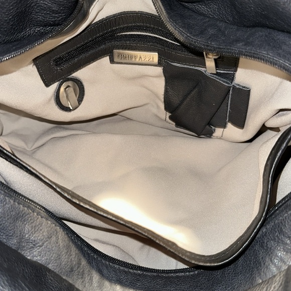 Griffazzi Genuine Leather Hobo Satchel Bag BNNT - Picture 10 of 16